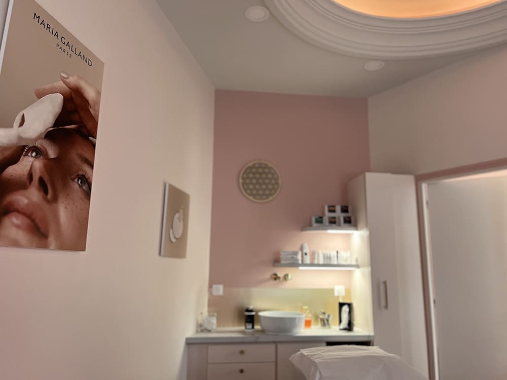 Salle de soins du visage
